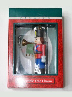 RARE 3.5" Trim A Home Collectible Tree Charm Soldier Ornament Merry Christmas NB